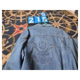 vintage denim jacket winston size large