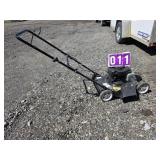 lawnmower yard machine 20in runs