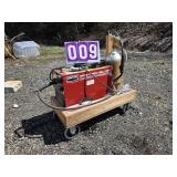 welding setup century wire feed 85 amp