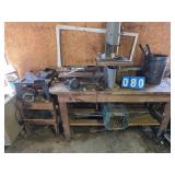 band saw router scroll saw and workbench