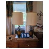 funky lamps glass base