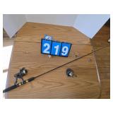 fishing southbend 4 1/2 spinning rod new
