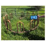 cattle feeder round