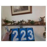deer decor on wall