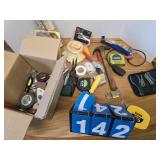 tool lot hammer code scanner