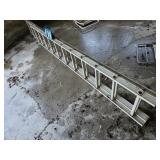 werner 28 foot aluminum ladder