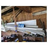 vinyl siding and table base