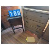 small dresser and night stand