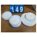 Corelleware plates bowls