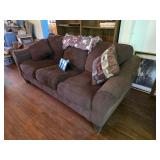 brown couch