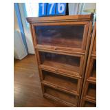 barrister book shelf oak 24x48