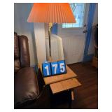 endtable with built in lamp 2