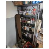 shelf and spraypaint