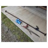 Semi load bar and bottle jack