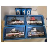 DG diecast semi truck 1:64 lot of 4 new
