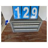 drill bit organizer and drill bits
