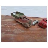 tractor lot hubley vintage steel
