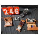 camera lot Kodak Argus konika
