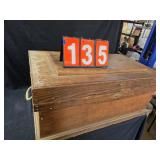 carpenters chest wood trunk