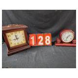 bulova and other mantle clocks