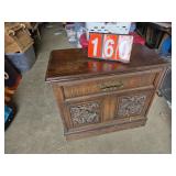 Mid century record cabinet