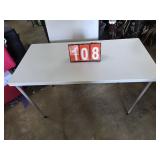 2 4ft Cosco folding tables