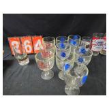 pabst budwieser glasses