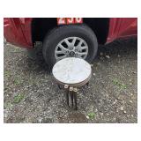 mid century nesting tables atomic round