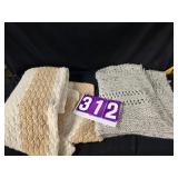Afgan blanket and throw