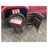 sewing stand and spool cabinet