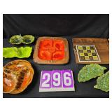 MCM serving ware candy dishes treasure craft