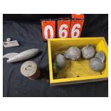 large pieces of lead