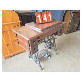 singer treddle sewing machine