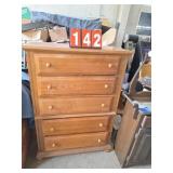 dresser 5 drawer highboy