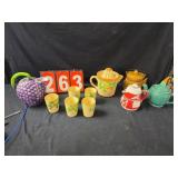 ceramic pitchers and tea pots