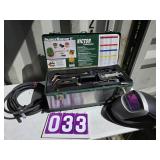 victor torhes welding helmet and other supplies