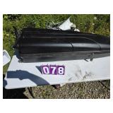 Golf club hard case for airplane