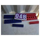 magnetic socket organizers