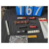 loose N scale trains
