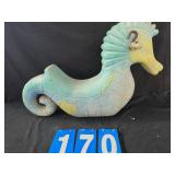 Seahorse playground spring ride on