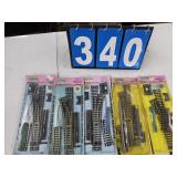 Ho scale train rail switch lot of 5