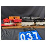 Lionel train engine and car lot