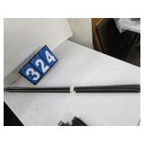 10 pieces Ho silver flex track