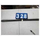 10 pieces silver flex track