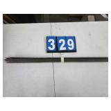 10 pieces silver flex track
