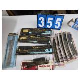 vintage atlas train ho track lot switches curves