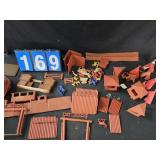 Marx fort appache and other set parts