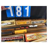 mixed HO cars some in boxes some used