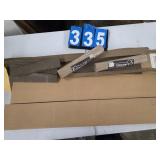 HO scale cork bed for train rail