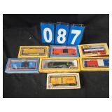 HO train freight car lot